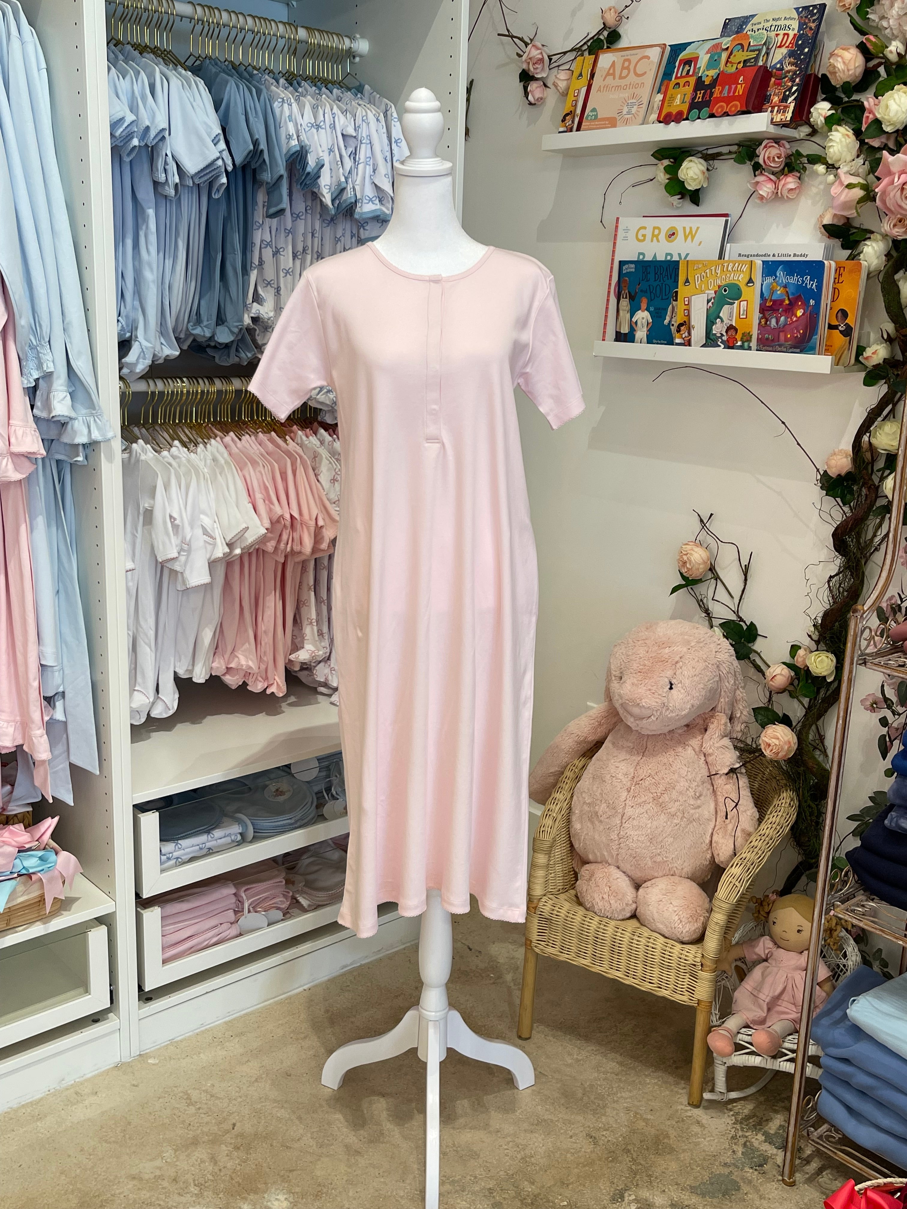 IRENE GOWN - BABY PINK