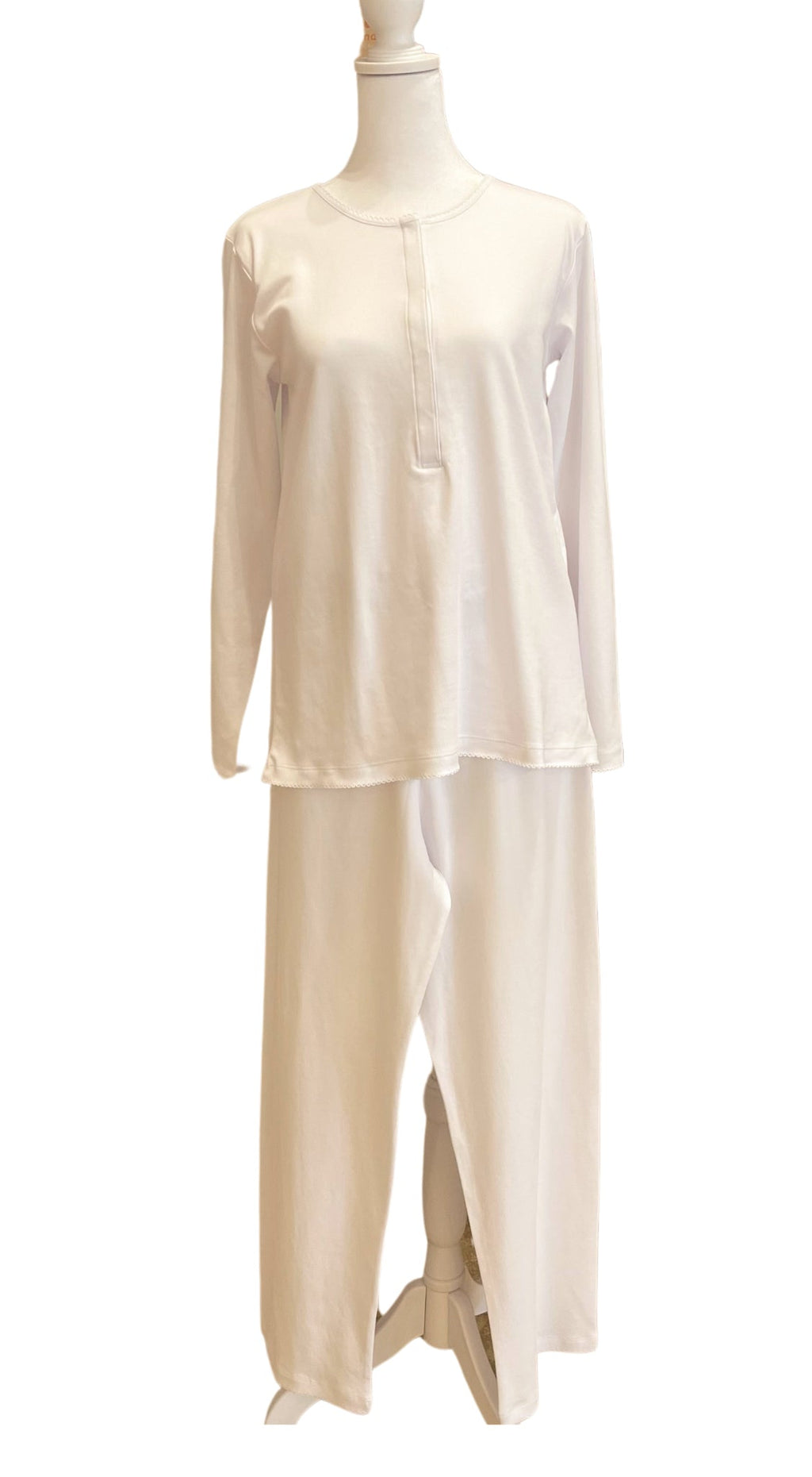 MARILYN 2 PIECE PAJAMA SET - IVORY