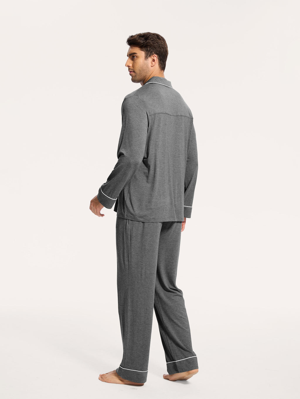 GYS Premium™ Bamboo Men Long Sleeve Pajama Sets