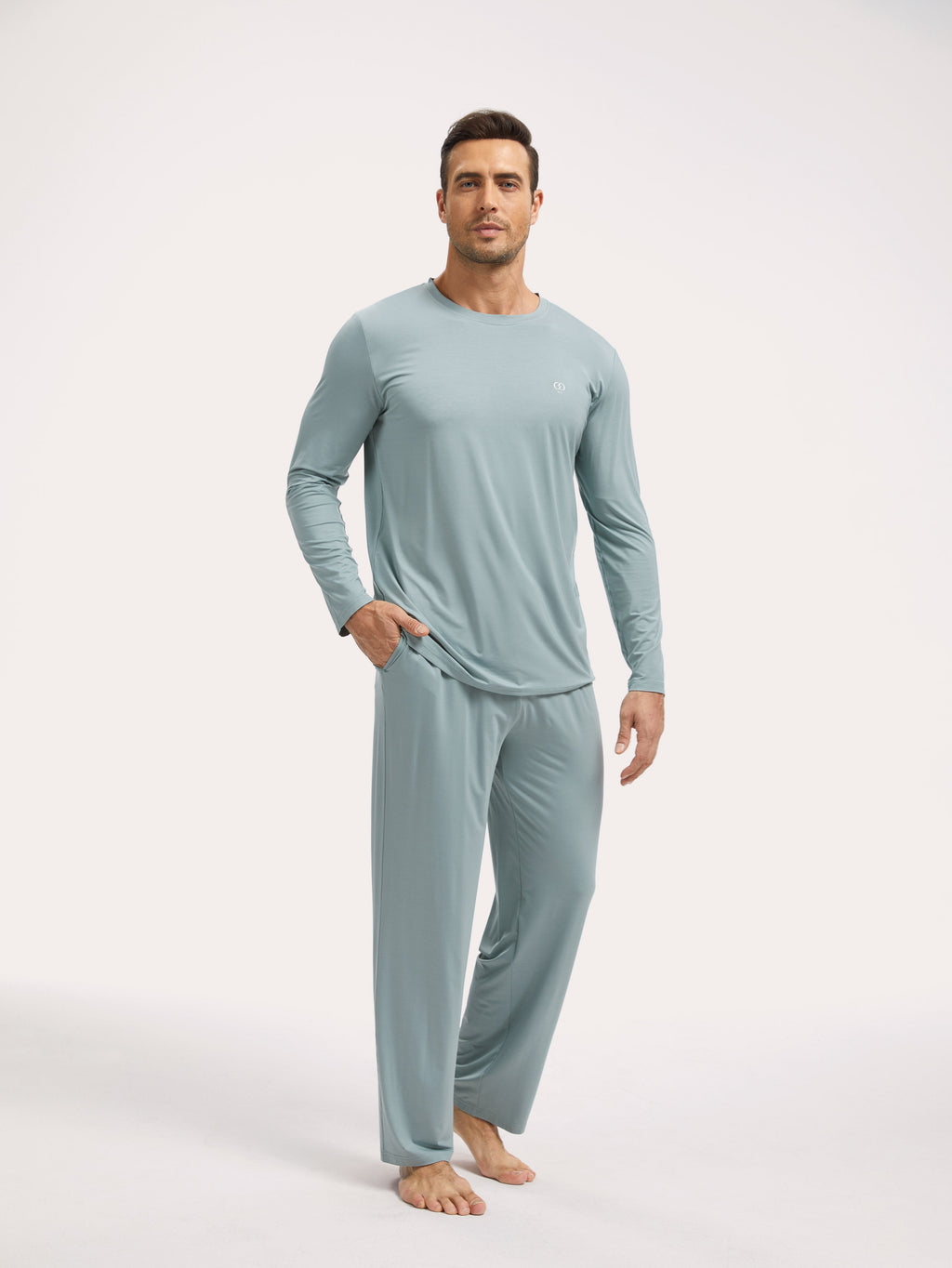 GYS Premium™ Bamboo Men NightFlow Long Pajama Set