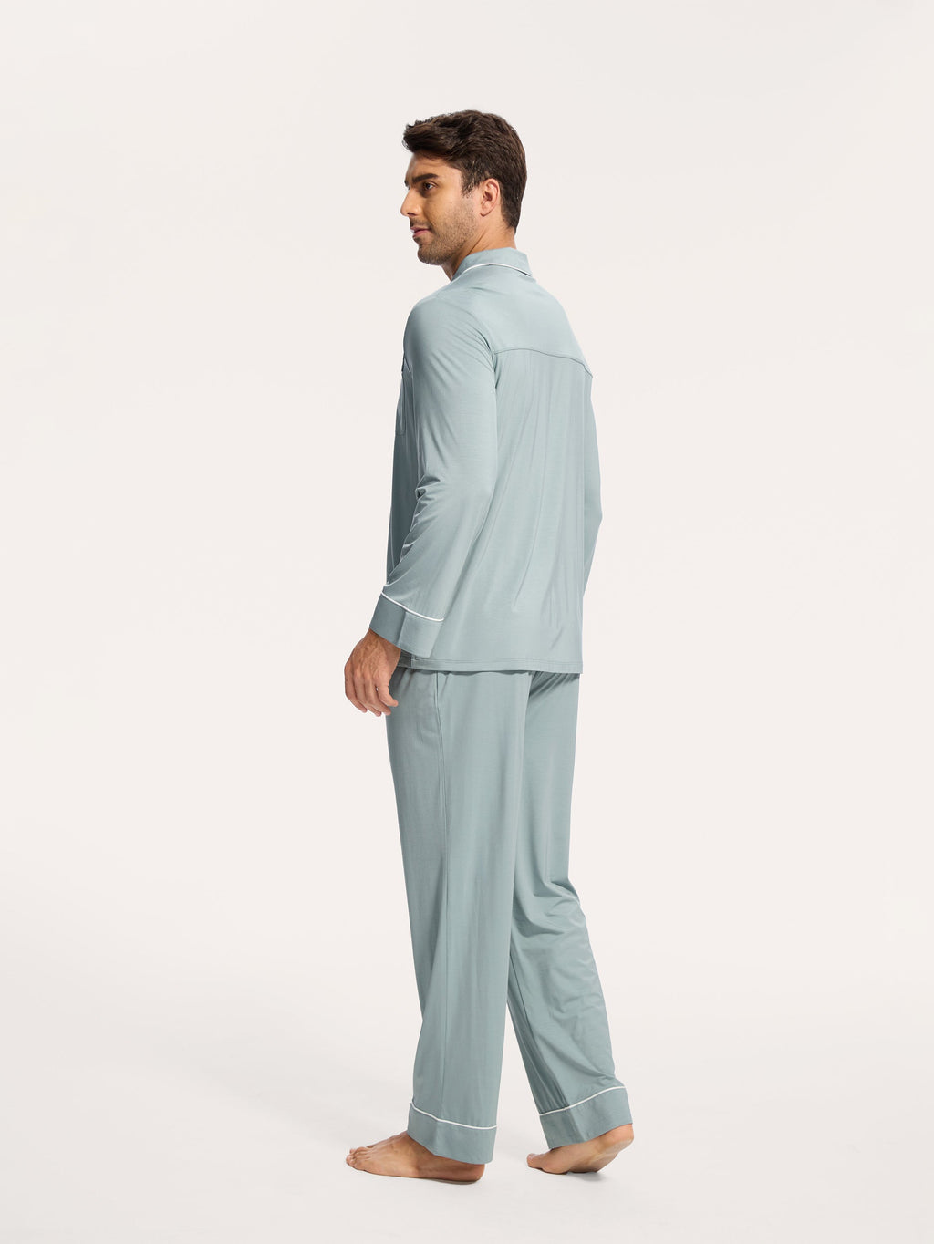 GYS Premium™ Bamboo Men Long Sleeve Pajama Sets