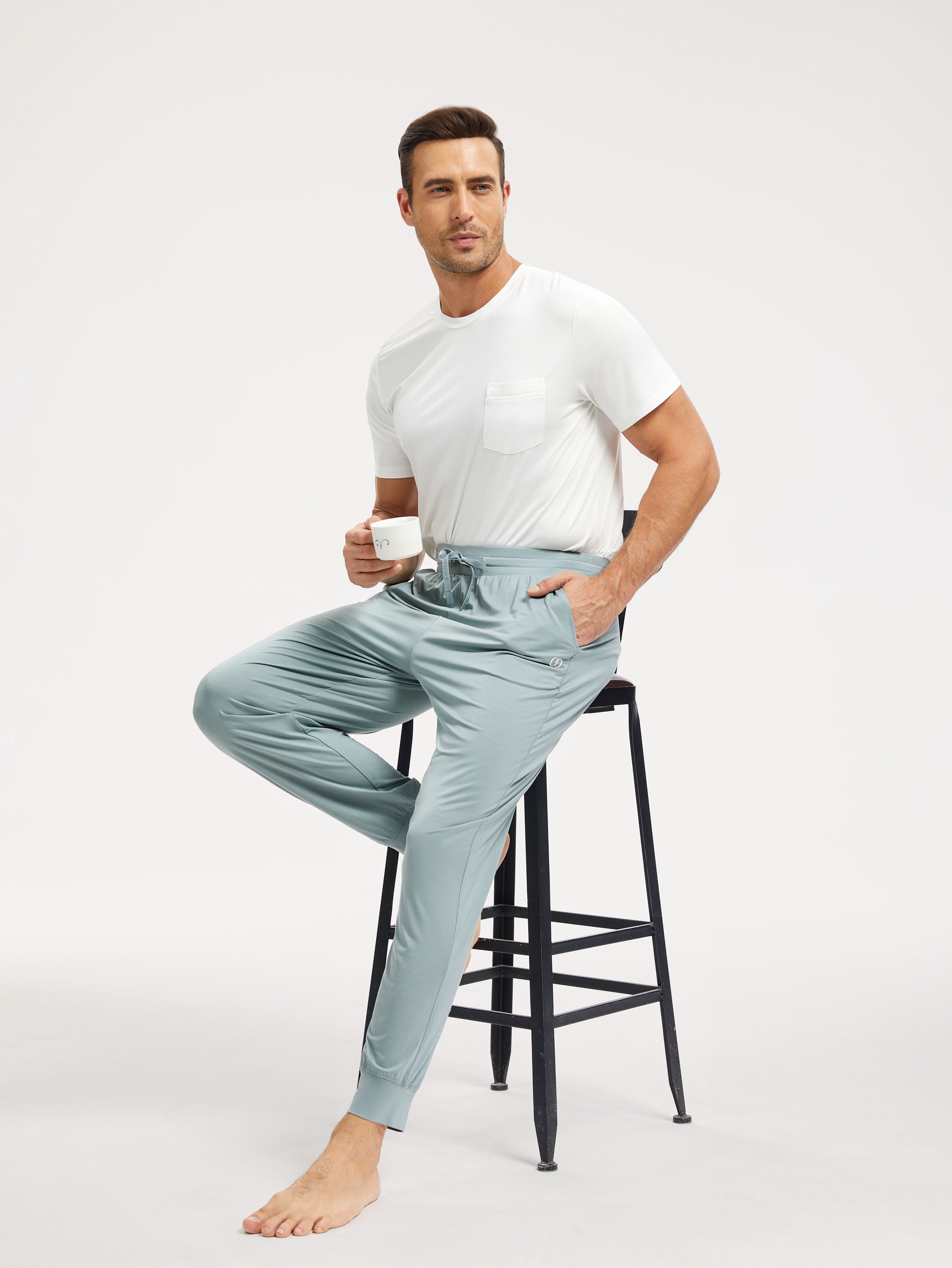 GYS Premium™ Bamboo Men Relaxed Jogger Pants