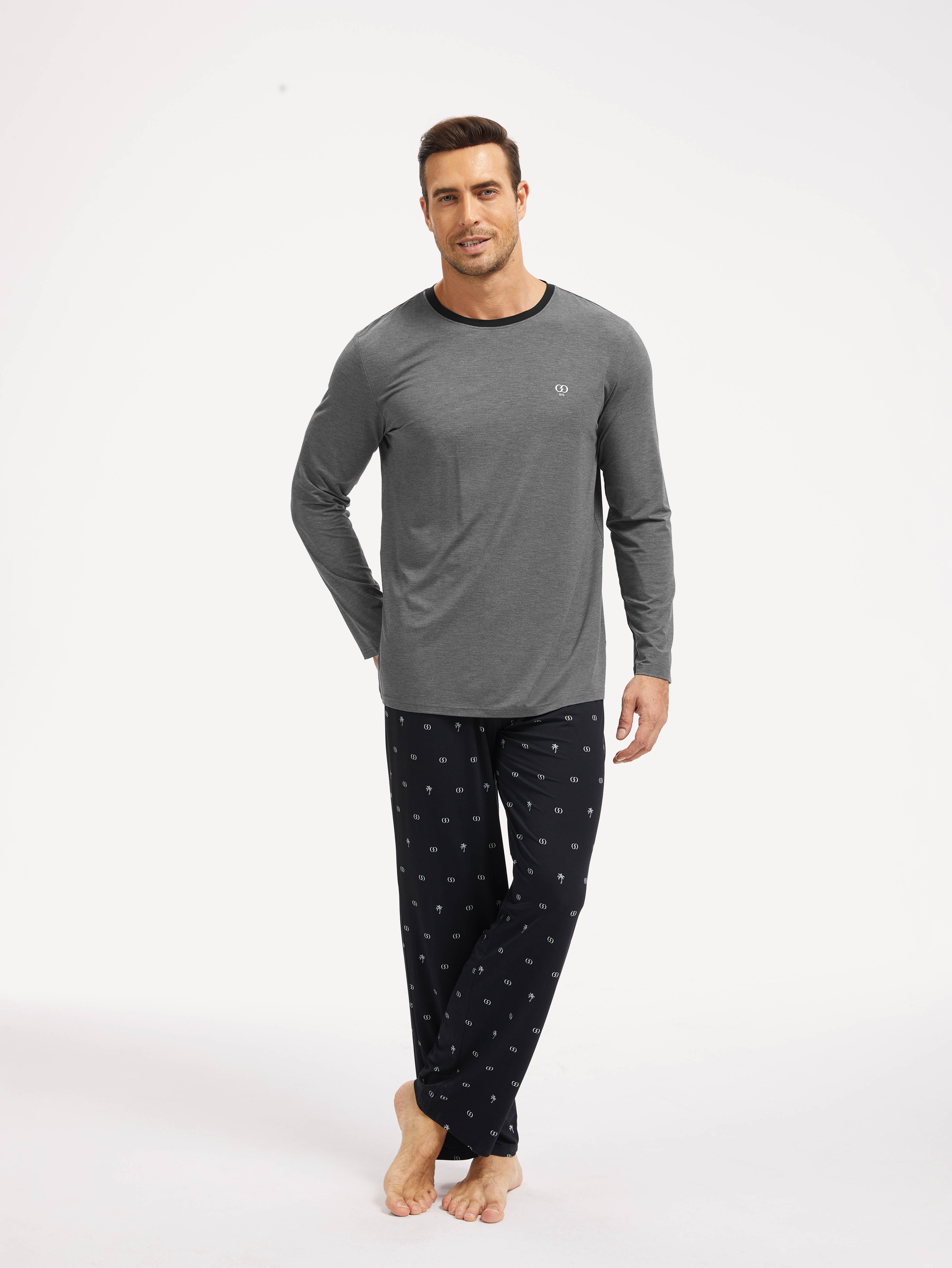 GYS Premium™ Bamboo Men NightFlow Long Pajama Set