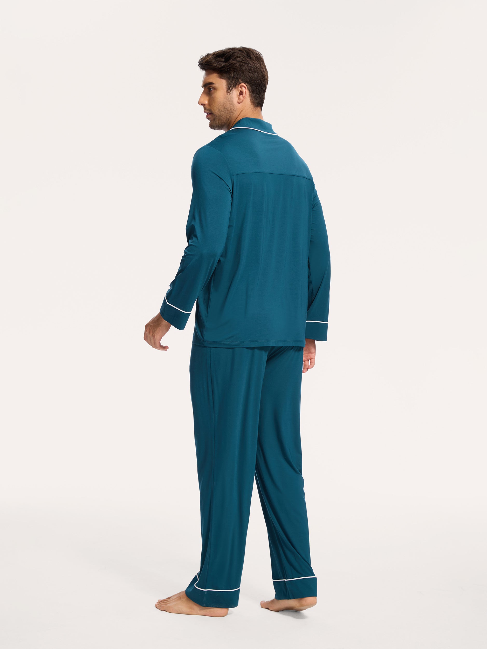 GYS Premium™ Bamboo Men Long Sleeve Pajama Sets