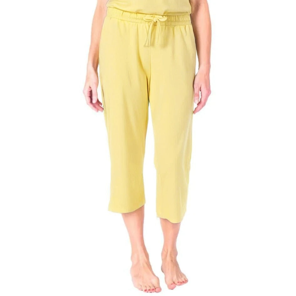 Women's Moisture Wicking Mix and Match Drawstring Capri Pant