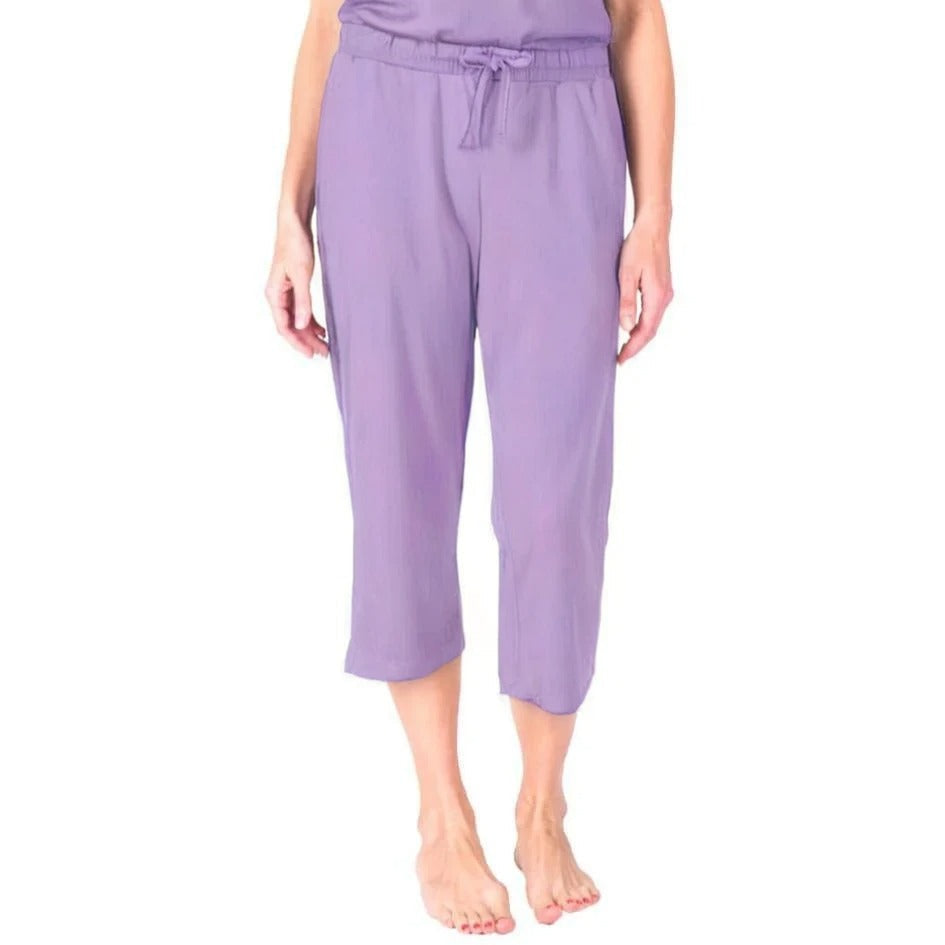 Women's Moisture Wicking Mix and Match Drawstring Capri Pant