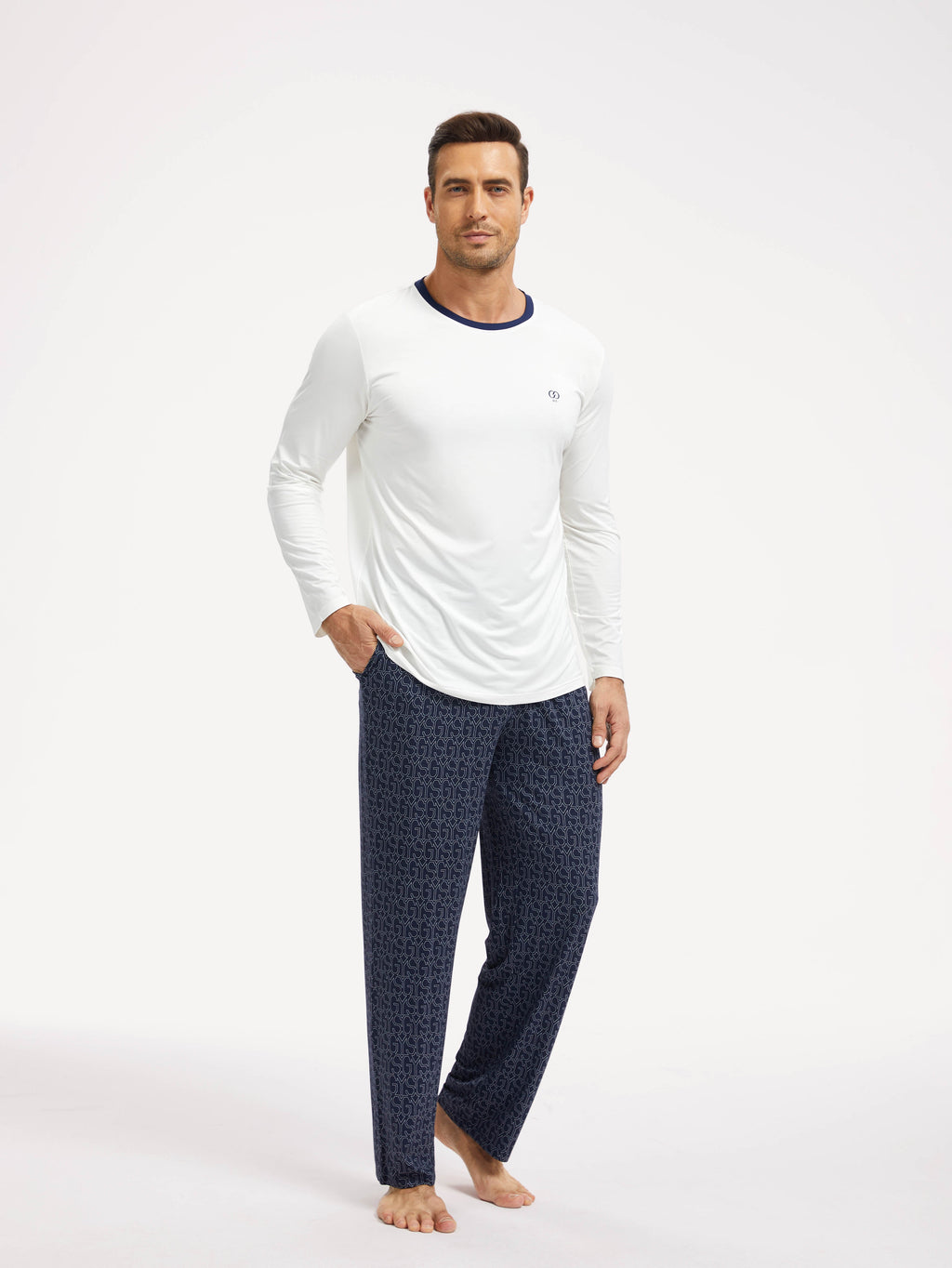 GYS Premium™ Bamboo Men NightFlow Long Pajama Set